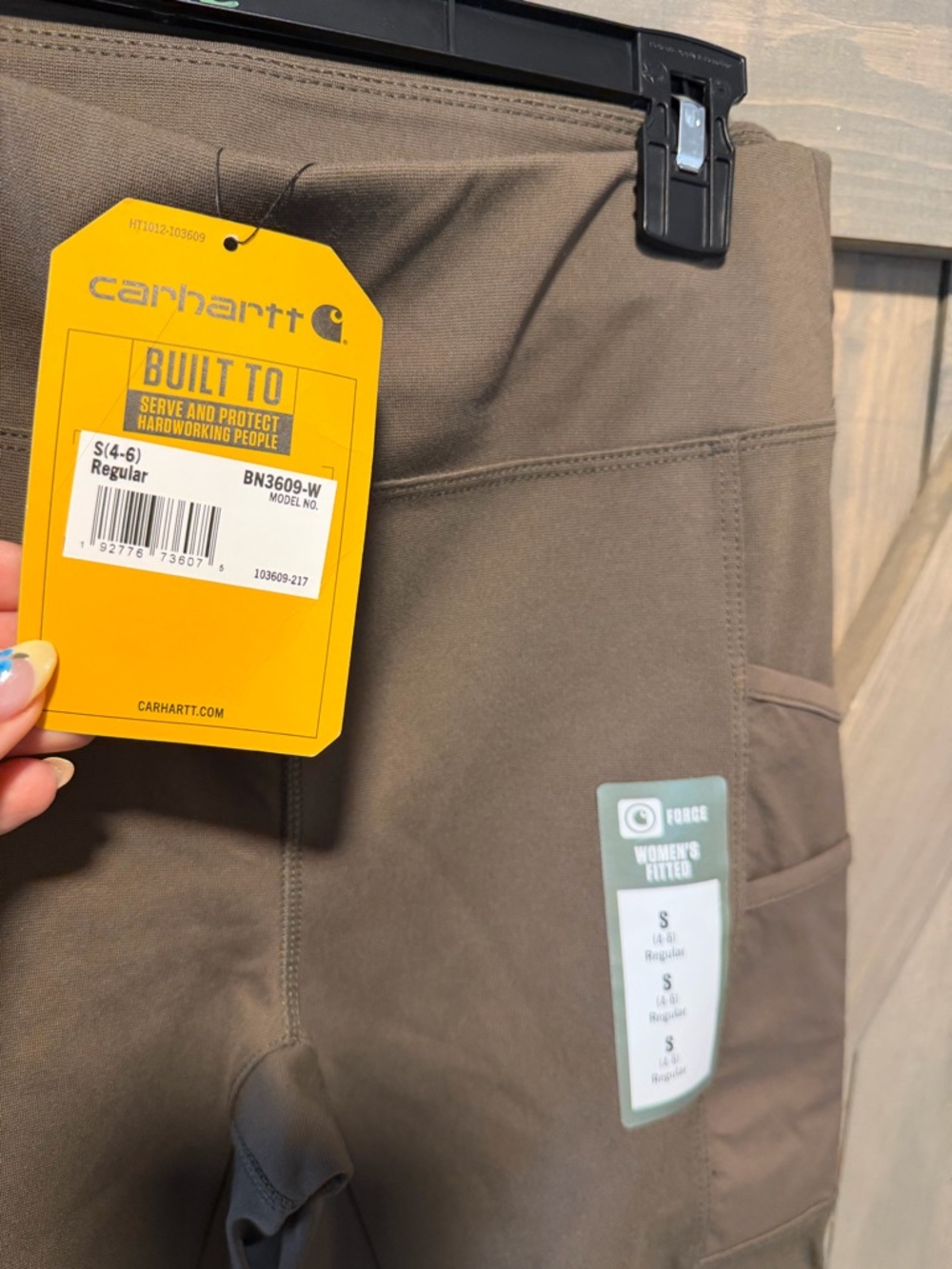 Carhartt Brown Utility Cargo Leggings - Picture 2 of 4